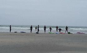 cork-surfing